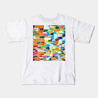 Colorful ceramic tiles Kids T-Shirt